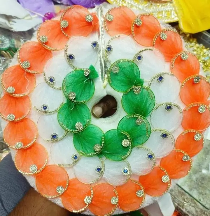 Republic day special Poshak for Ladoo Gopala