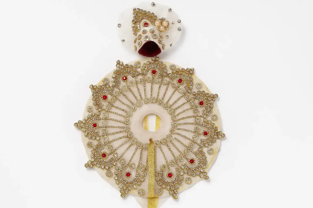 Divya Mandal poshak for ladoo Gopala with pagdi