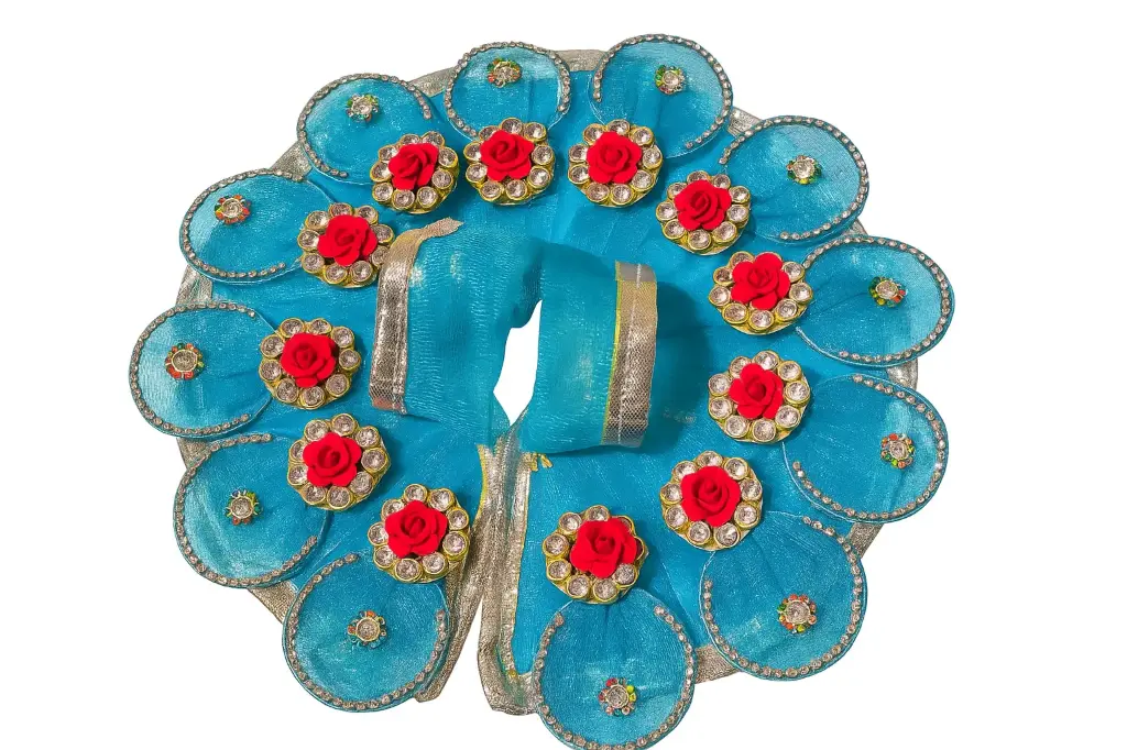 Neel Kamal Shringar for ladoo Gopala